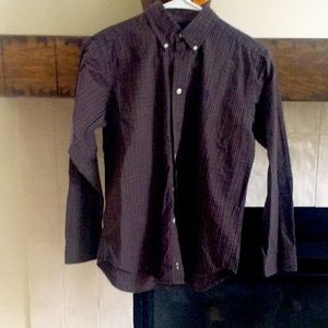 Boys long sleeve dress shirt.